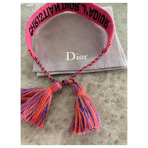 bracelet tissu dior j'adore|Bracelets en Tissu et Coton Brodé pour Femme .